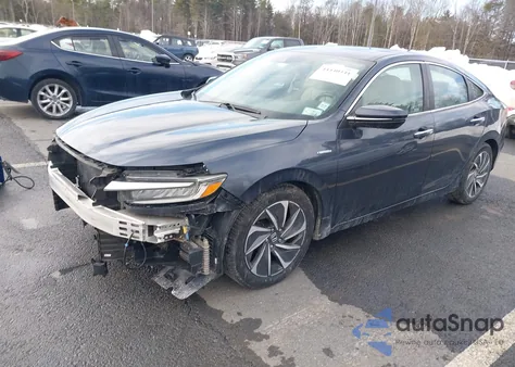 2019 Honda Insight Touring из США, поврежденный, VIN 19XZE4F9XKE025908